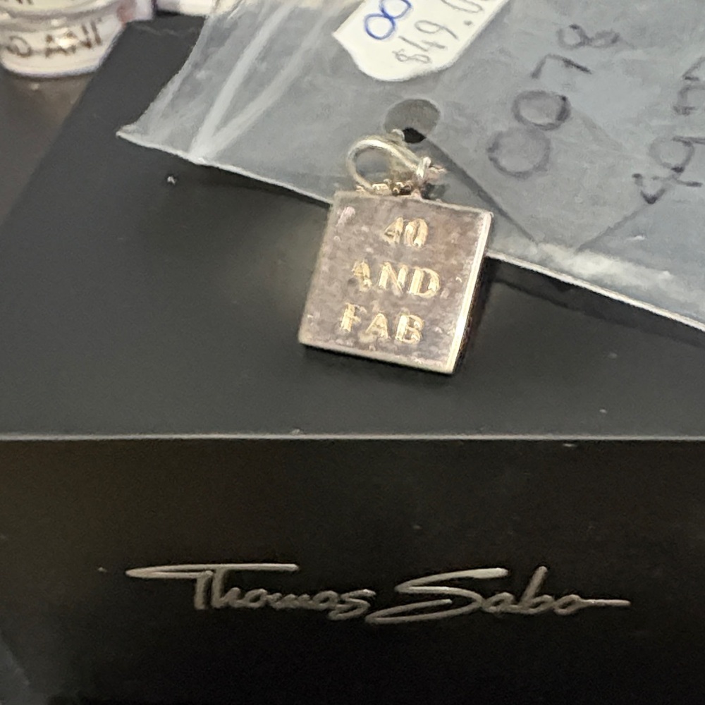 Thomas Sabo Silver '40 and Fab' Pendant
